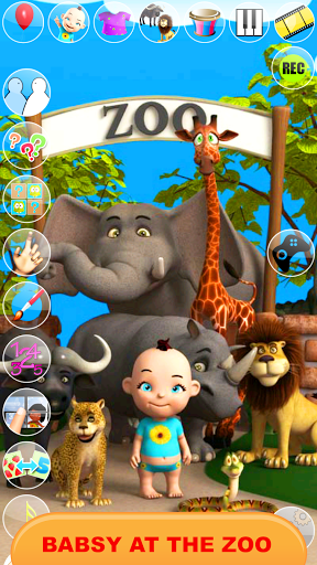 Talking Babsy Baby at the Zoo screenshot