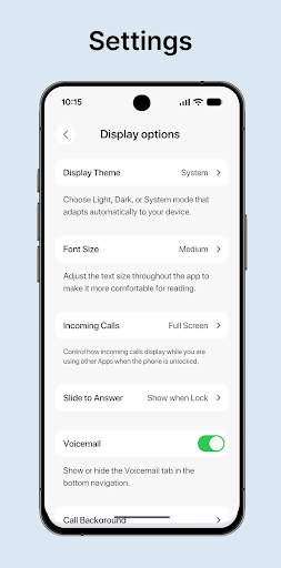 Liquid Phone - iCall Dialer screenshot