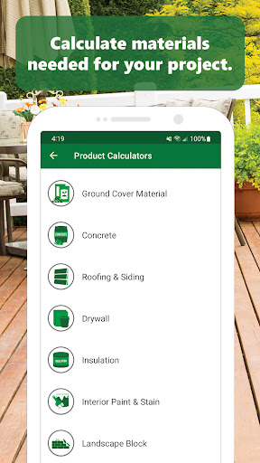Menards® screenshot