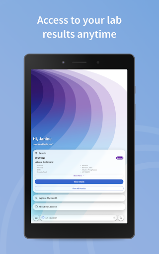 MyLabcorp screenshot
