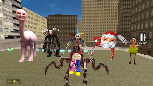Nextbots In Playground mod screenshot