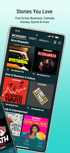 Wondery: Must-Hear Podcasts screenshot