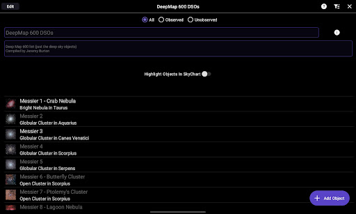 SkySafari 7 Pro screenshot