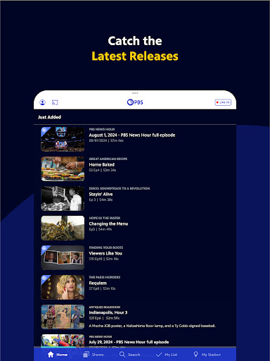 PBS: TV Shows & Documentaries screenshot