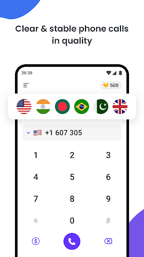 Duo Call - Dual Global Calling screenshot