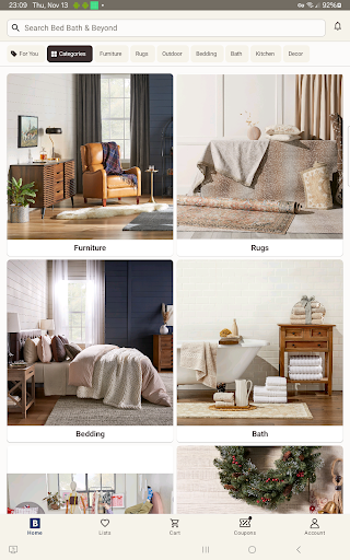 Bed Bath & Beyond screenshot