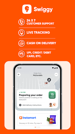 Swiggy: Food Instamart Dineout screenshot