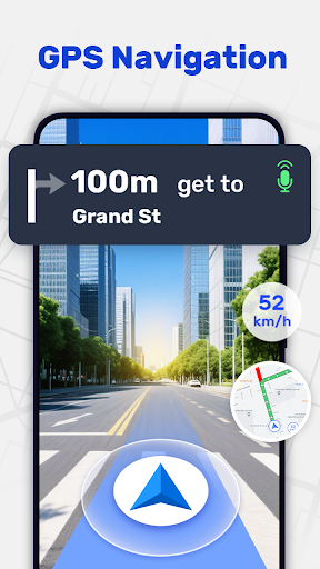GPS Navigation Route Finder screenshot