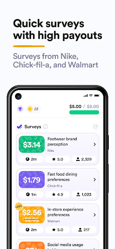 Eureka: Earn money for surveys screenshot