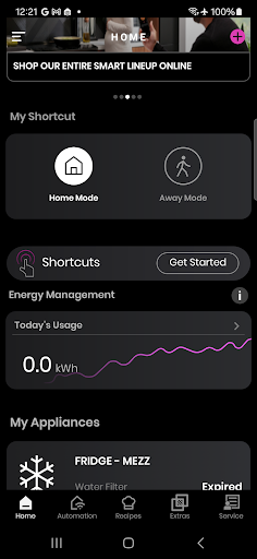 SmartHQ screenshot