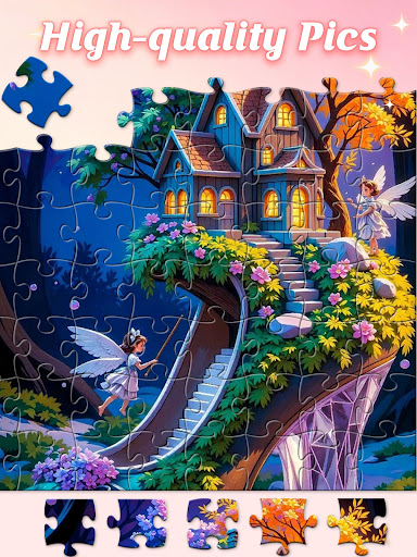 Whimsical House Jigsaw screenshot