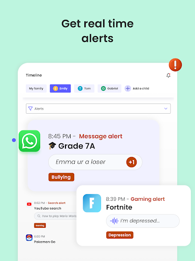 Qustodio Parental Control App screenshot