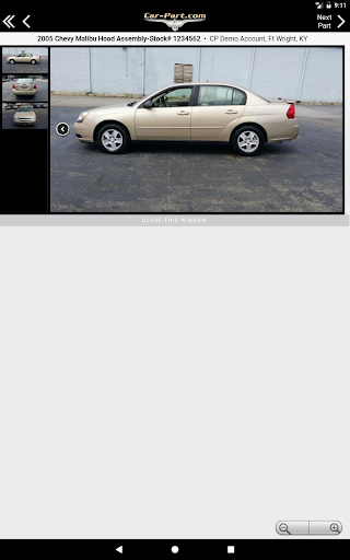 Car-Part.com Used Auto Parts screenshot