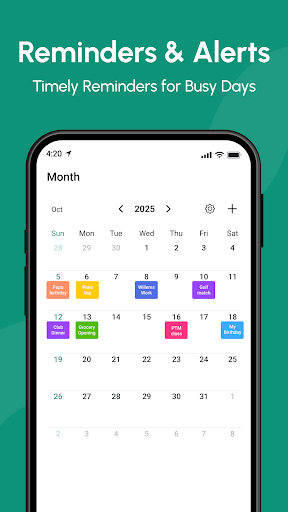 Calendar 2026 screenshot