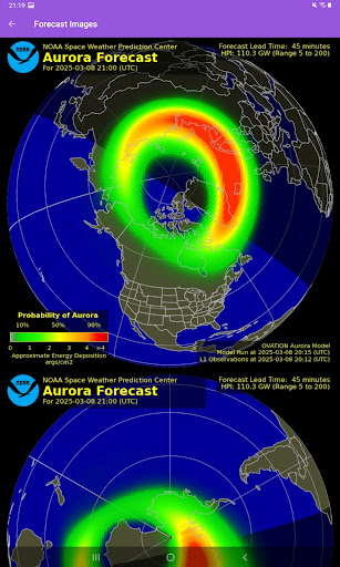 My Aurora Forecast & Alerts screenshot