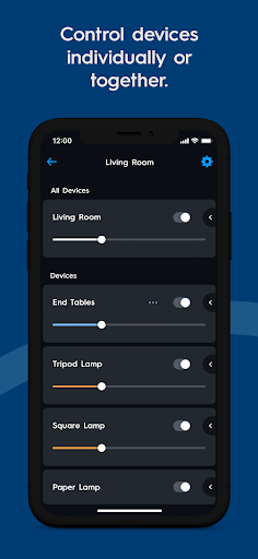 Cync (the new name of C by GE) screenshot