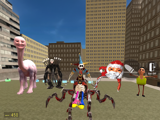 Nextbots In Playground mod screenshot