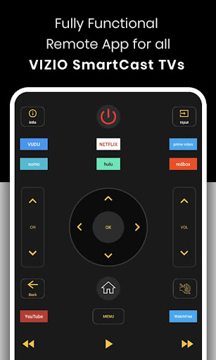 Vizio Smart TV Remote screenshot