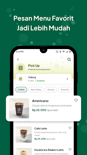 Fore Coffee screenshot
