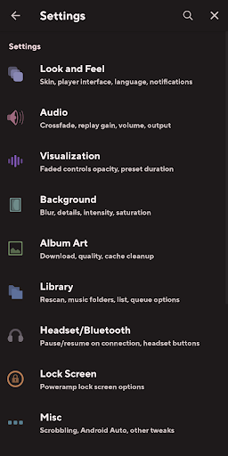Poweramp Music Player screenshot