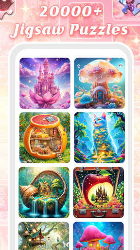 Whimsical House Jigsaw screenshot