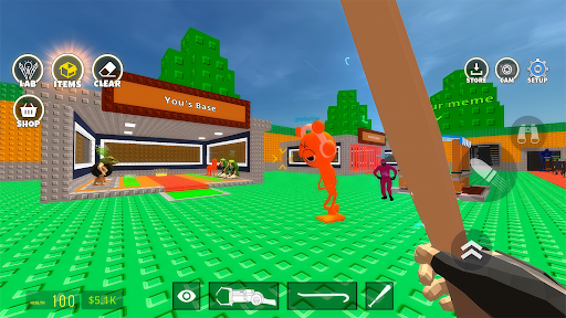 Nextbots In Playground mod screenshot