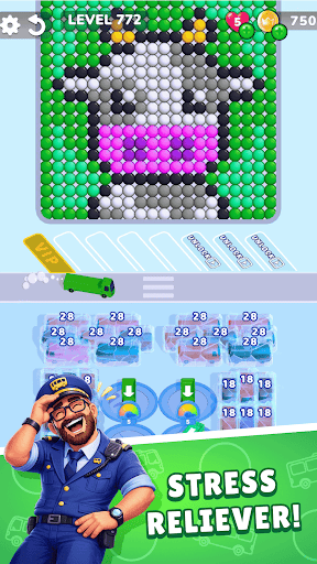 Bubble Bus: Parking Jam Puzzle screenshot