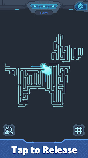 Neon Lines: Tap & Clear screenshot
