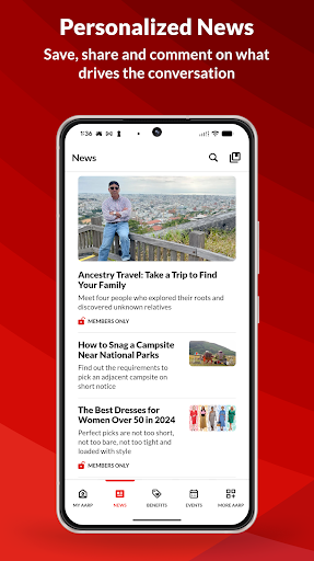 AARP Now screenshot