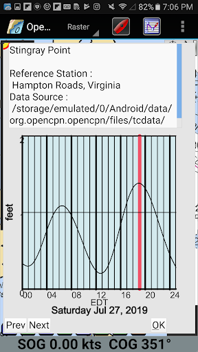 OpenCPN screenshot