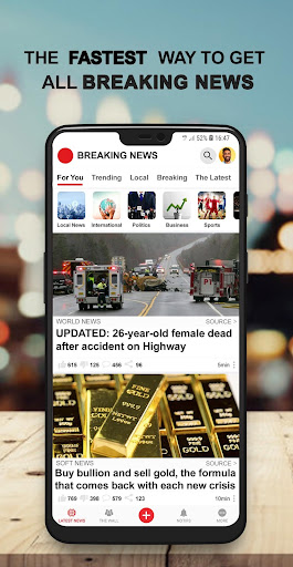 US Breaking News: Local & News screenshot