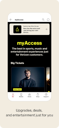 My Verizon screenshot