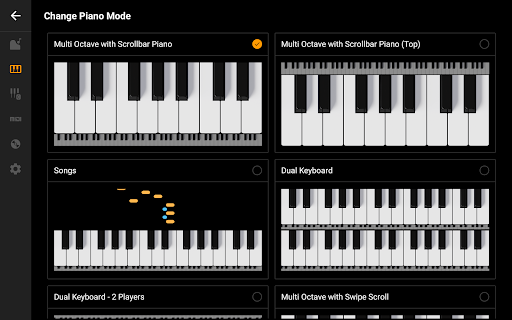 Mini Piano Lite screenshot