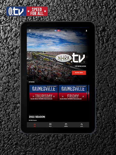NHRA.TV screenshot