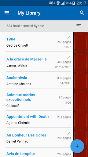 My Library screenshot