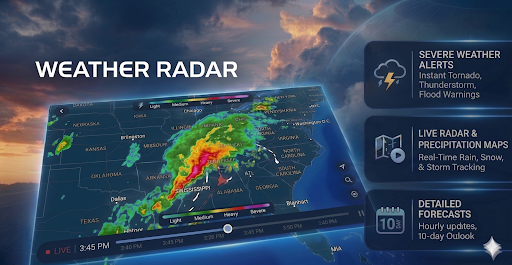 Weather Radar: Live Storm Map screenshot