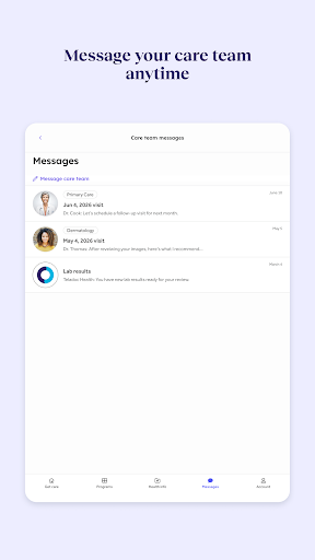 Teladoc Health screenshot