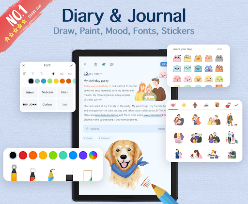 My Diary - Daily Diary Journal screenshot