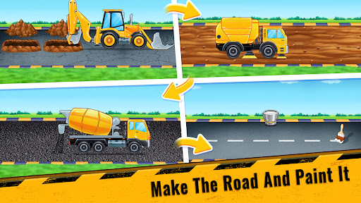 Kids Road Builder - Kids Games screenshot
