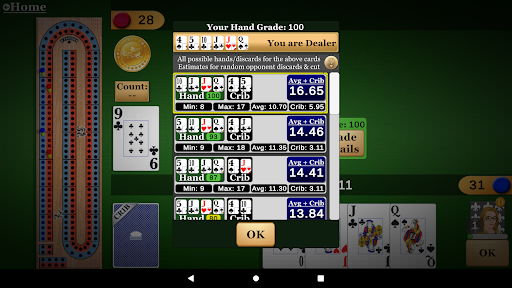 Cribbage Pro Online! screenshot
