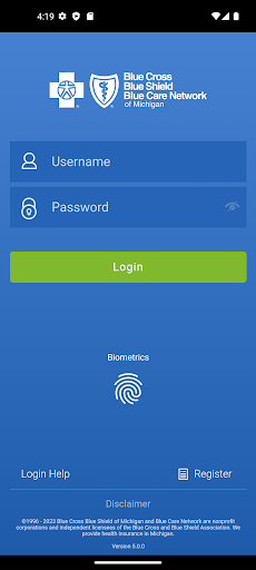 BCBSM screenshot