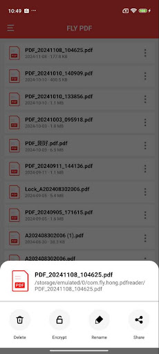FLY PDF screenshot