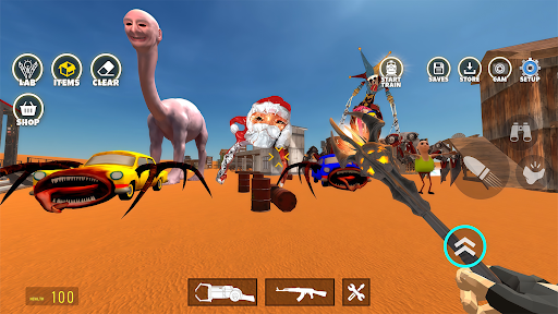 Nextbots In Playground mod screenshot