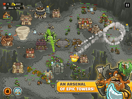 Kingdom Rush Frontiers TD screenshot