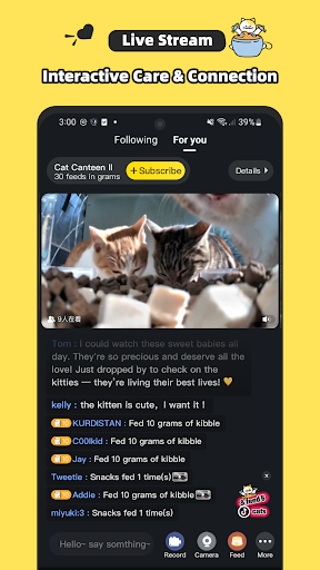 Purrrr screenshot