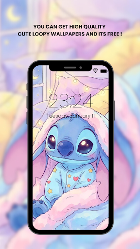 Cute Blue Koala Wallpaper HD screenshot