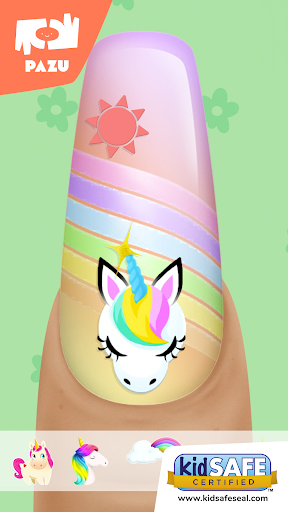 Girls Nail Salon - Kids Games screenshot