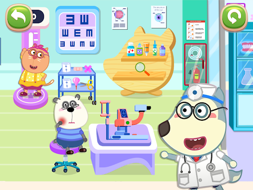 Wolfoo's Town: Dream City Game screenshot