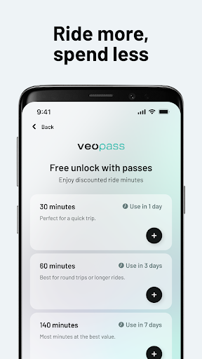 Veo - Shared Electric Vehicles screenshot