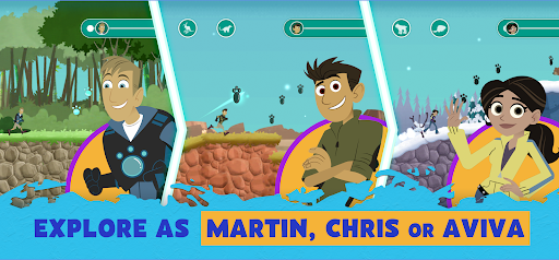 Wild Kratts Rescue Run screenshot